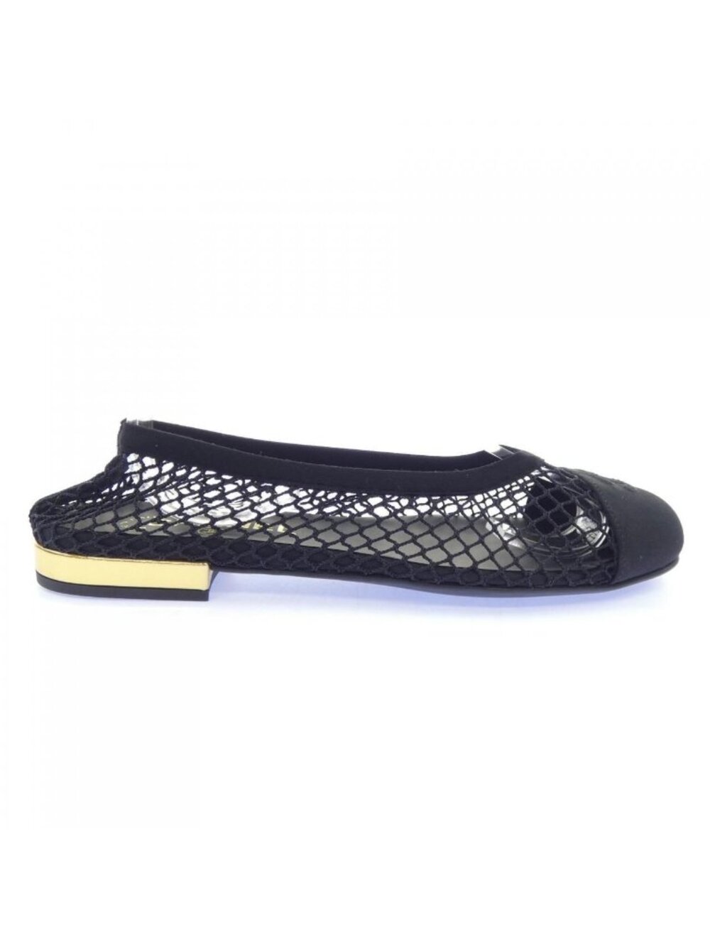 Chanel Flat Sneakers Black